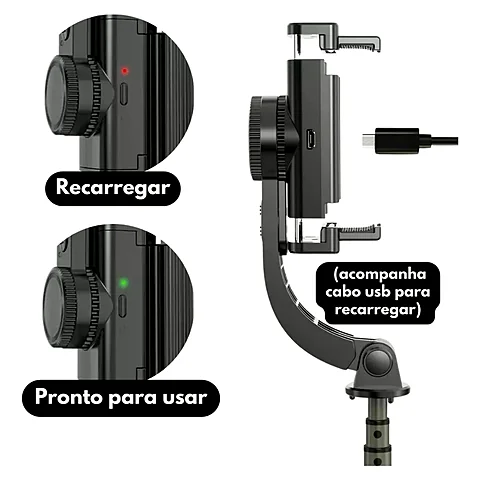 Gimbal Estabilizador de Celular L08